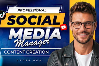 be your social media manager, content creator or social media marketing manager