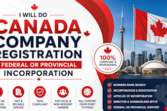 do canada company registration federal or provincial incorporation