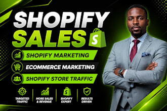 grow your shopify sales with powerful ecommerce marketing