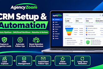 setup agencyzoom CRM automation and pipelines for insurance agency