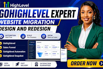 set up gohighlevel automation sales funnel go high level website ghl snapshot