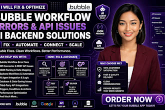 bubble workflow error fix api connector json parsing backend automation ai agent