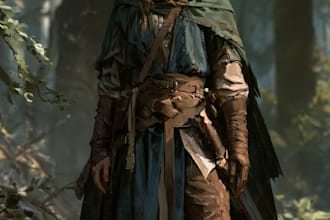 dnd, fantasy character and dnd character