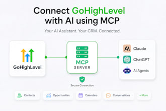 set up ghl mcp server and connect gohighlevel with claude, chatgpt and ai agents