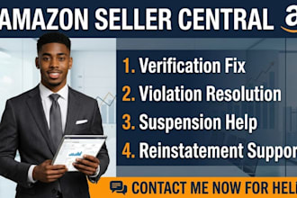 fix amazon seller central identity verification, suspension, and reinstatement