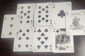 give a recorded full reading of 8 cards