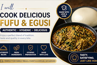 cook fufu and egusi