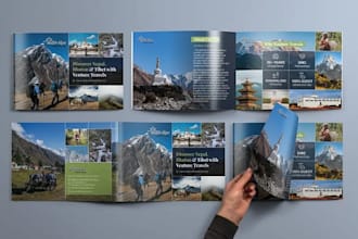 create or redesign offering memorandum commercial real estate flyer, brochure om