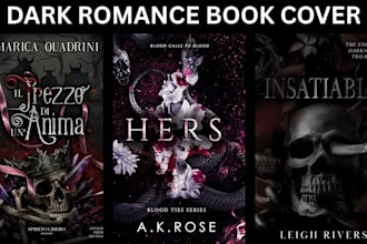 do dark romance cover mafia romance ebook cover   book cover design