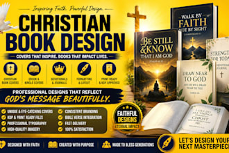 christian book design daily devotional book cover design christian book format