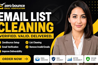 setup zerobounce email verification list cleaning deliverability