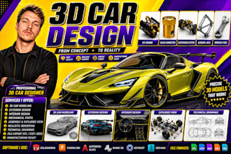 3d car design 3d  concept vehicles design and realistic automotive renders