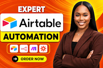 do airtable automation, airtable integration, zapier and make automation