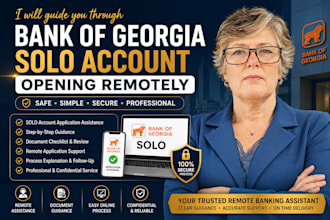 guide you through bank of georgia solo account opening