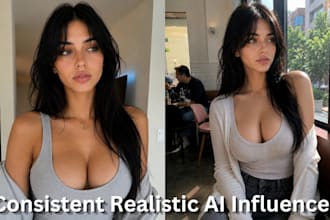 do consistent realistic ai influencer for insta fanvue viral ai model lora