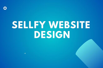 sellfy website design and redesign