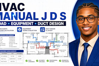 do acca hvac manual j d s load calculations and hvac duct design