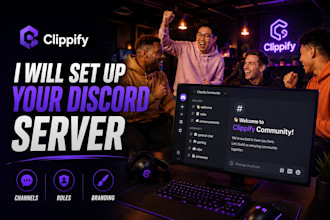 design and set up your discord server for your stream community