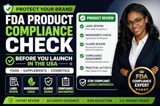 perform an fda mocra product compliance check before US launch