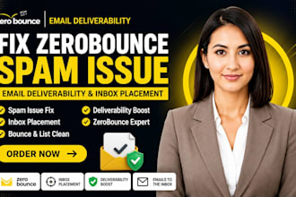 fix zerobounce spam issue email deliverability inbox placement