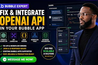 fix bubble app openai API integration, json parsing, ai and workflow errors