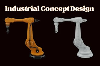 do industrial concept cad design, 3d cad modeling, industrial design prototyping