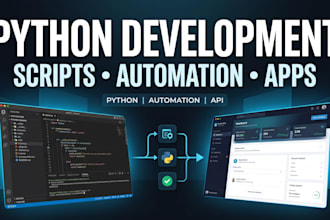 develop python scripts and automation