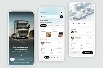 develop logistics app, courier app, delivery tracking and fleet management app