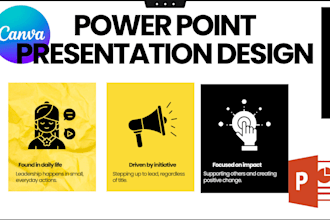convert training material and lecture notes into powerpoint presentation