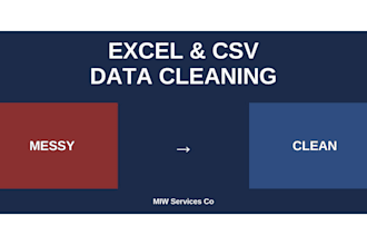 clean and format your excel spreadsheet, csv data cleaning and cleanup