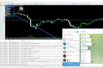 create telegram signal copier, trade copier for pocket option, quotex, iq option