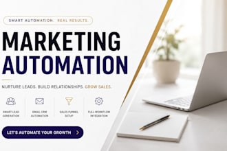 setup ai marketing automation for lead generation and email crm sales funnel