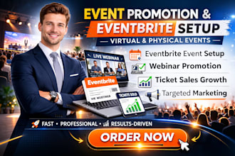 do viral event setup, eventbrite marketing and event management