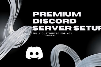 create a discord server with the best design and setup