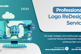 professionally redesign your logo and vectorize it