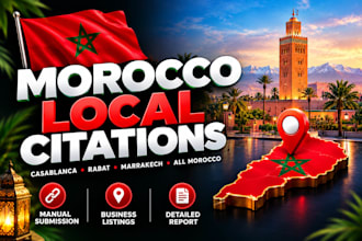 build morocco local citations for local SEO