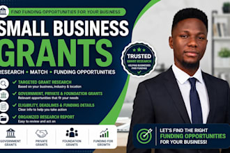 research small business grants, government and private funding, nonprofit