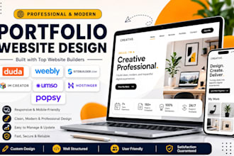 build duda weebly sitebuilder im creator umso hostinger popsy portfolio website