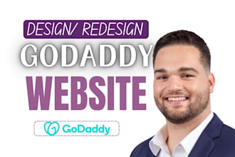 design godaddy website redesign godaddy website develop godaddy website design