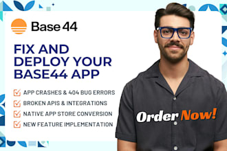 fix your base44 bugs and deploy it in 24 hours