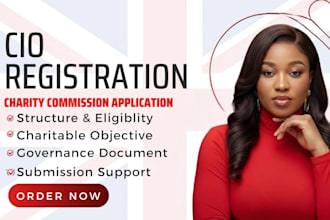 prepare your UK cio charity registration application