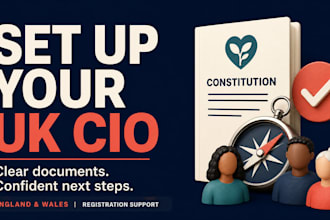 prepare your UK cio charity registration application
