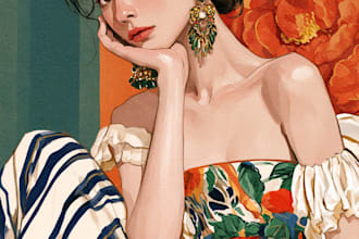 design custom fashion illustrations and clothing designs