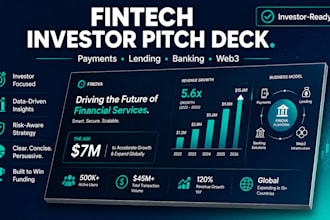 design investor fintech, crypto, or web3 investor pitch deck