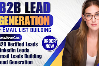 b2b lead generation targeted lead list linkedin leads email lists and lead gen