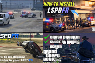 install and fix lspdfr with crash troubleshooting mod and fix gta v crashes