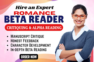 beta read romance critique fantasy beta reader ya alpha reader