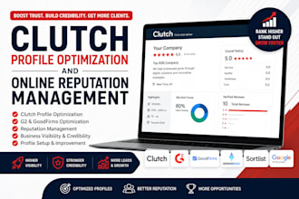 do ORM management optimize clutch g2 techbehemoth sortlist online reputation