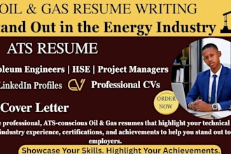 write an oil and gas resume and executive CV writing