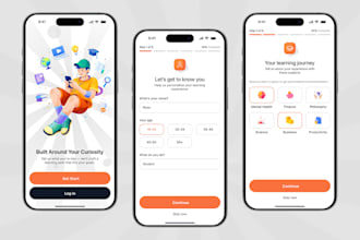 develop education app, e learning app, online course and lms mobile app